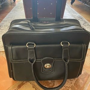 Kenneth Cole roller laptop and briefcase bag